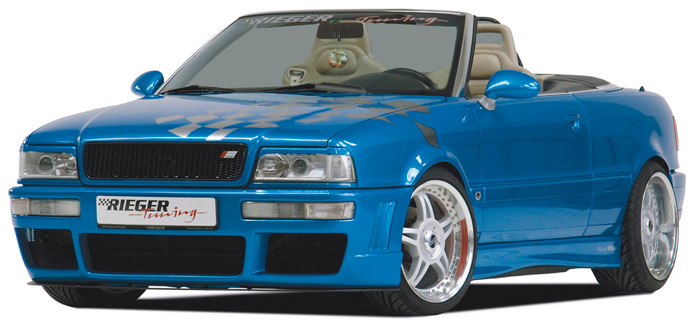 Audi 80 Typ 89 Rieger Spoilerschwert für Spoilerstoßstange 00039023 gerade Version, für Spoilerstoßstange, ABS,
inkl. Montagezubehör, ABE