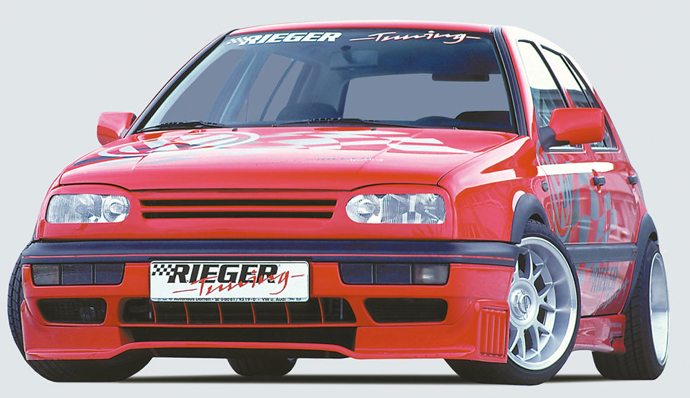 VW Golf 3 Rieger Grill ohne Emblem, ABS,
inkl. Gutachten, Montagezubehör
