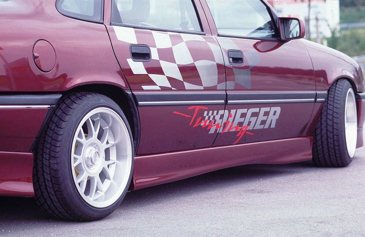 Opel Vectra A Rieger Seitenschweller links, ABS inkl. Gutachten, Montagezubehör