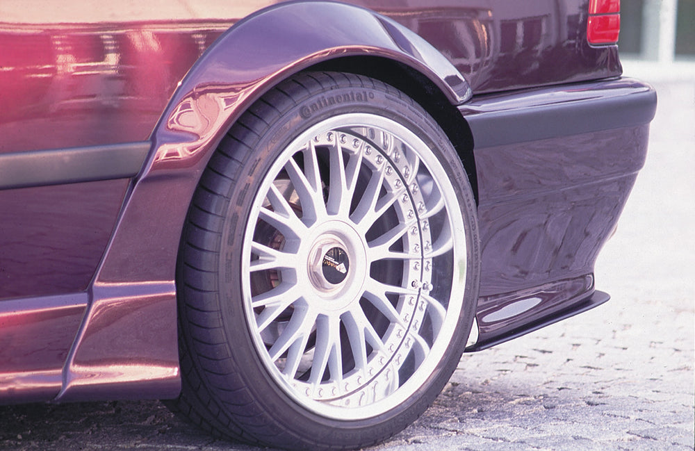 BMW 3er E36 Rieger Radlauf Breitbau II rechts, hinten, GFK