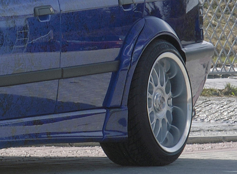 BMW 3er E36 Rieger Radlauf Breitbau II links, hinten, GFK