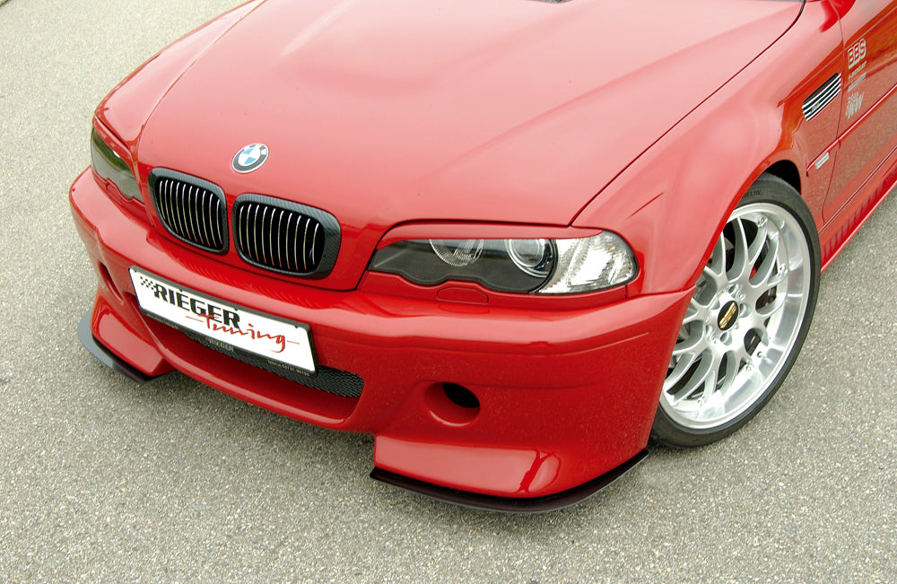 BMW 3er E46 M3 Rieger Spoilerstoßstange CS-Look ABS,
inkl. Alugitter, Montagezubehör, ABE