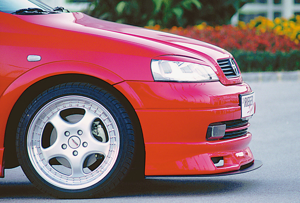 Opel Astra G Rieger Spoilerschwert für Spoilerlippe 51101 gerade Version, für Spoilerlippe, ABS,
inkl. Montagezubehör, Gutachten