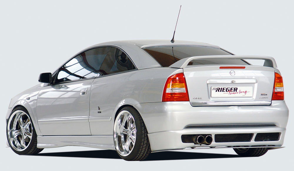 Opel Astra G Rieger Heckschwert für Heckansatz 51206 (Coupé/Cabrio) ABS,
inkl. Montagezubehör, Gutachten