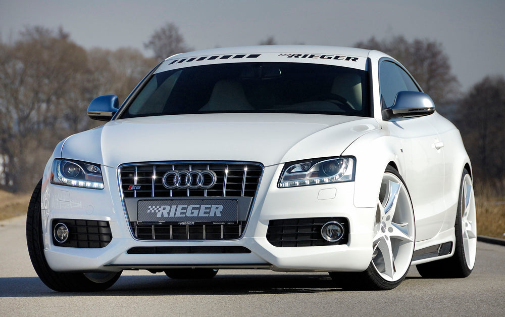 Audi A5 S5 (B8/B81) Rieger Spoilerlippe ABS, für Fzg. mit S-Line Exterieur,
inkl. Montagezubehör, ABE