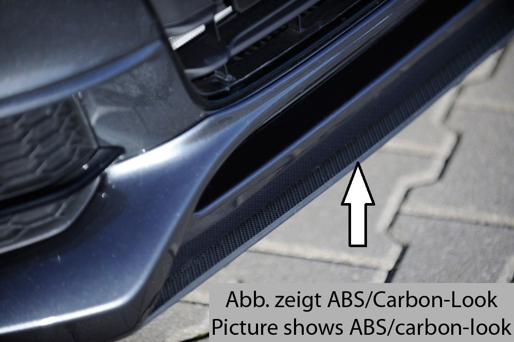 Audi A5 (B8/B81) Rieger Spoilerschwert für Spoilerlippe 55468 mittig, für Spoilerlippe, ABS, für Fzg. mit S-Line Exterieur,
inkl. Montagezubehör, ABE