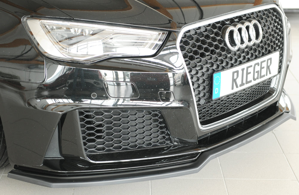 Audi RS3 (8V) Rieger Spoilerschwert für orig. Frontschürze, ABS,
inkl. Montagezubehör, ABE