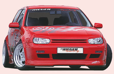 VW Golf 4 Rieger Spoilerschwert für Spoilerlippe 59001 ohne Gutachten! für Spoileransatz, GFK, Carbon-Look,
Montagezubehör