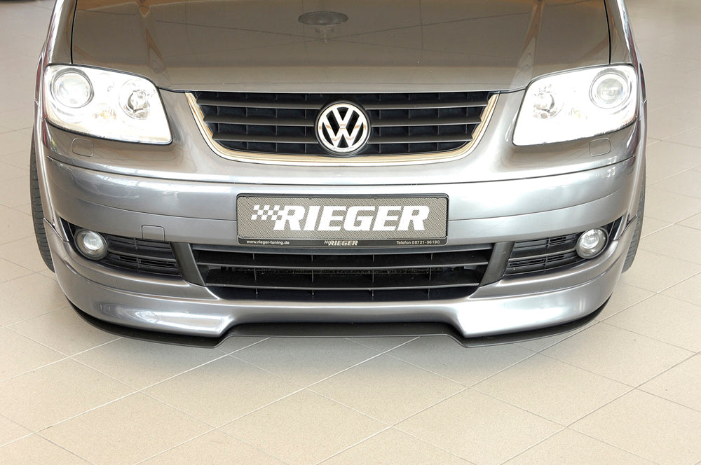 VW Touran (1T) Rieger Spoilerlippe ABS,
inkl. Montagezubehör, ABE