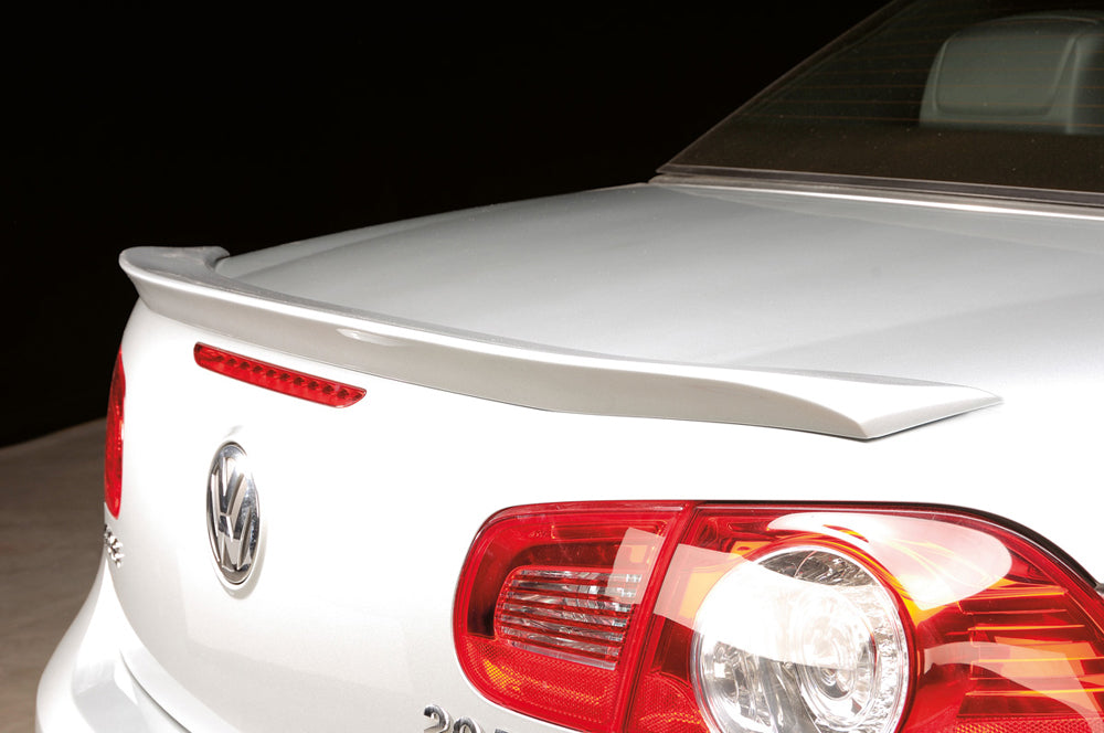 VW Eos (1F) Rieger Heckklappenspoiler PUR,
inkl. Montagezubehör, ABE