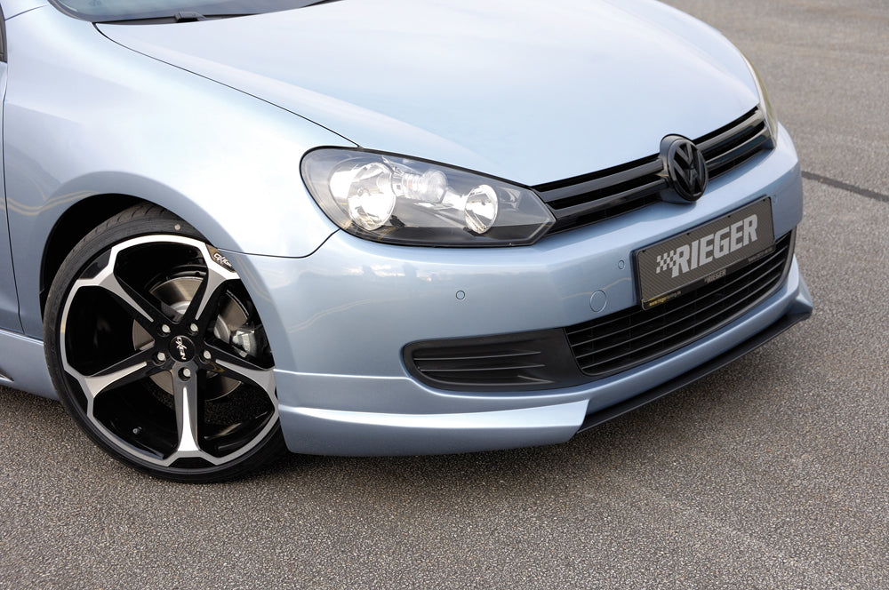 VW Golf 6 Rieger Spoilerlippe für Spoilerlippe, ABS,
inkl. Montagezubehör, ABE