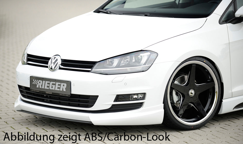 VW Golf 7 Rieger Spoilerschwert für Spoilerlippe 59550 / 59551 mittig, für Spoilerlippe, ABS,
inkl. Montagezubehör, ABE