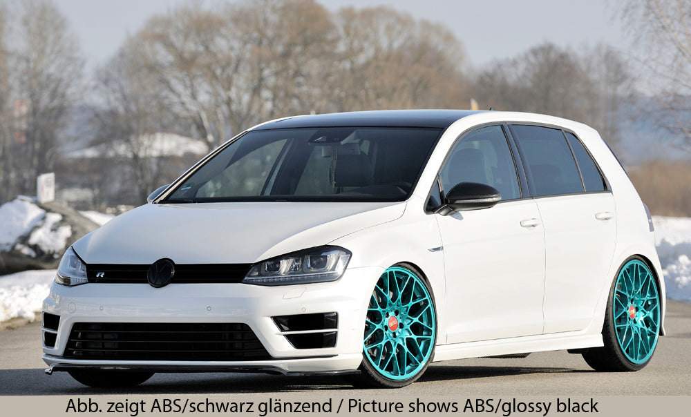 VW Golf 7 Rieger Spoilerschwert nur für R / R-Line für orig. Frontschürze ABS, für Fzg. mit R-Line Exterieur,
inkl. Montagezubehör, ABE
