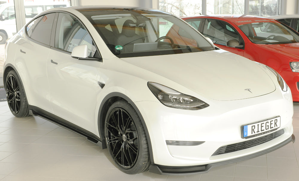 Tesla Model Y (003) Rieger Seitenschwelleransatz rechts, für orig. Seitenschweller, ABS,
inkl. Montagezubehör, Gutachten