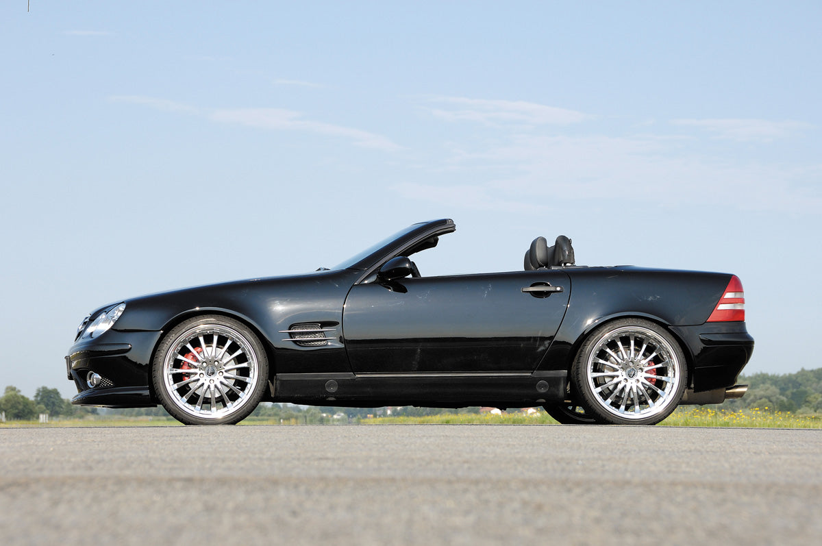 Mercedes SLK (R170) Rieger Kotflügel SL-Look rechts, GFK, inkl. Montagezubehör