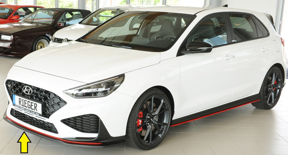 Hyundai i30 N (PDE) Rieger Spoilerschwert für orig. Frontschürze, ABS,
inkl. Montagezubehör, ABE