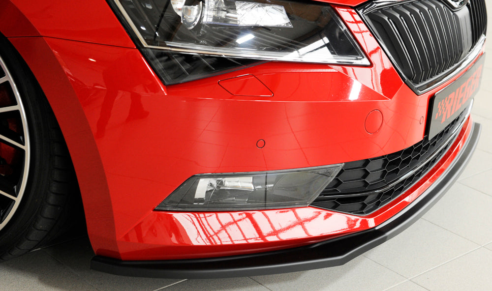 Skoda Superb III (3T/3V) Rieger Spoilerschwert für orig. Frontschürze für orig. Frontschürze, ABS,
inkl. Montagezubehör, ABE