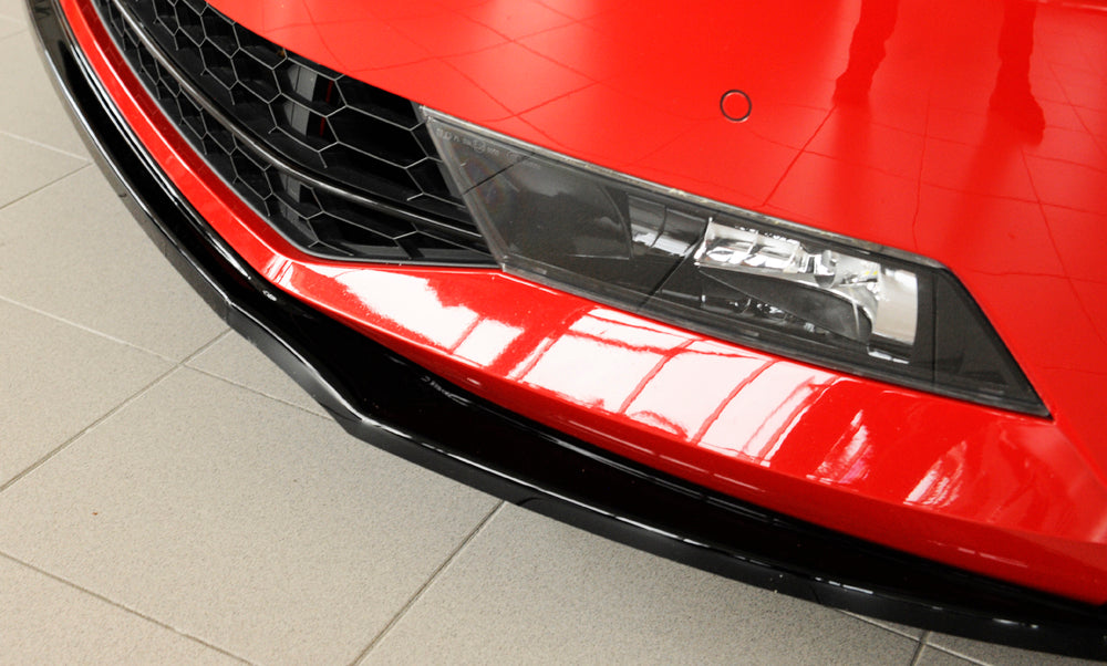 Skoda Superb III (3T/3V) Rieger Spoilerschwert für orig. Frontschürze für orig. Frontschürze, ABS, schwarz glänzend,
inkl. Montagezubehör, ABE