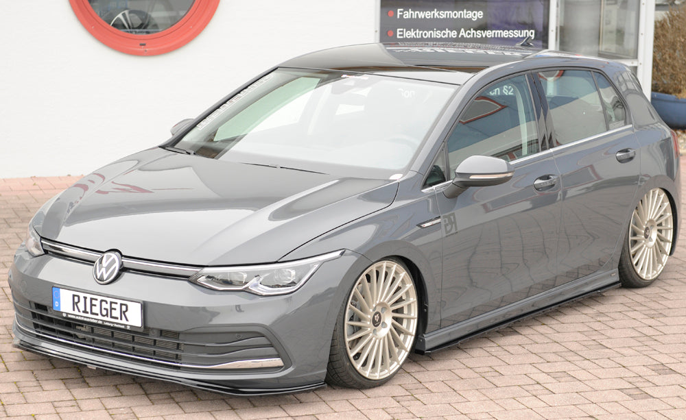 Seat Golf 7 Rieger Seitenschwelleransatz für RIEGER-Seitenschweller 59602/88206/59598/88218 rechts, für RIEGER-Seitenschweller, ABS, schwarz glänzend,
inkl. Montagezubehör, Gutachten