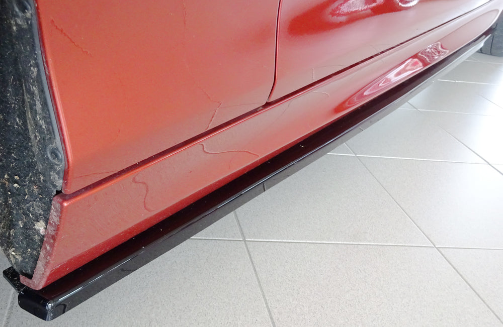 BMW 1er F21 (1K2) Rieger Seitenschwelleransatz links, für orig. Seitenschweller, ABS, schwarz glänzend, für Fzg. mit M-Te...