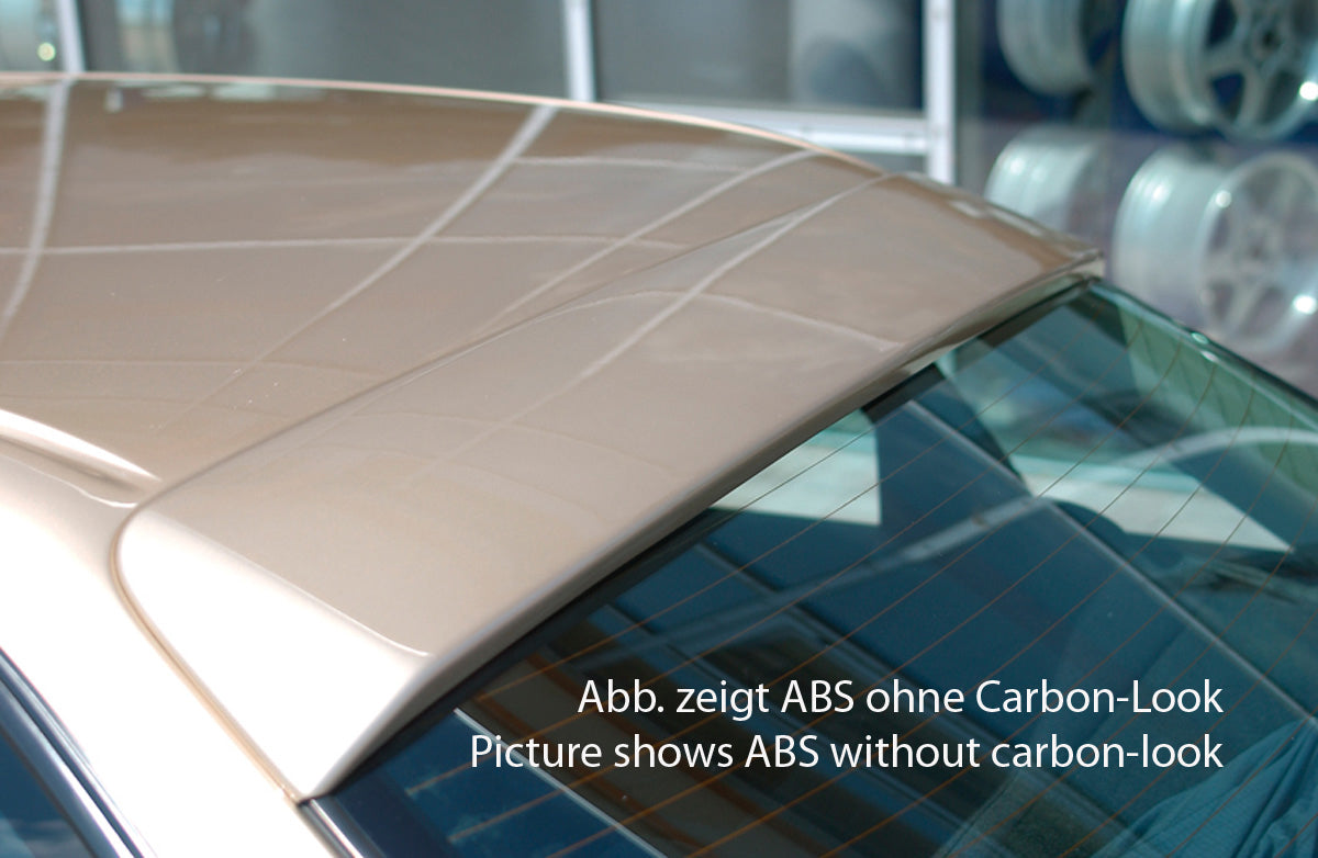Audi 80 Typ 89 Rieger Heckscheibenblende ABS, Carbon-Look,
inkl. Gutachten, Montagezubehör