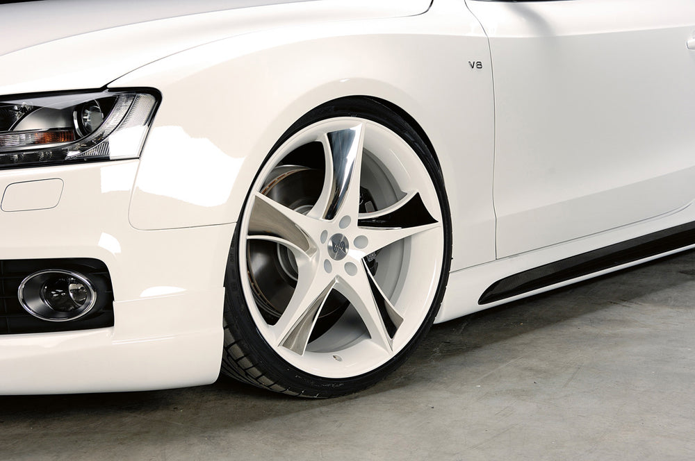 Audi A5 (B8/B81) Rieger Seitenschweller rechts, mit Schacht, mit Ausschnitt, ABS, Carbon-Look, für Fzg. mit S-Line Exterieur und ohne S-Line Exterieur,
inkl. Montagezubehör, Alugitter, Gutachten