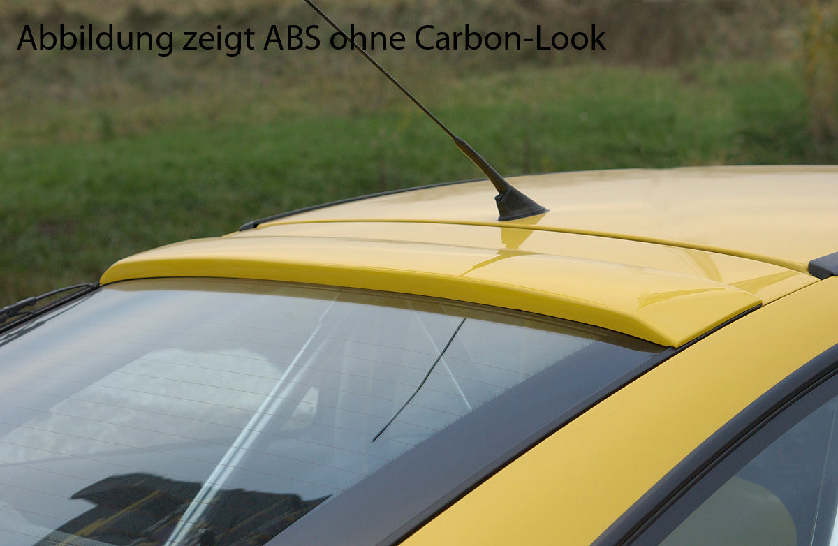 Opel Calibra (A) Rieger Heckscheibenblende ABS, Carbon-Look,
inkl. Gutachten