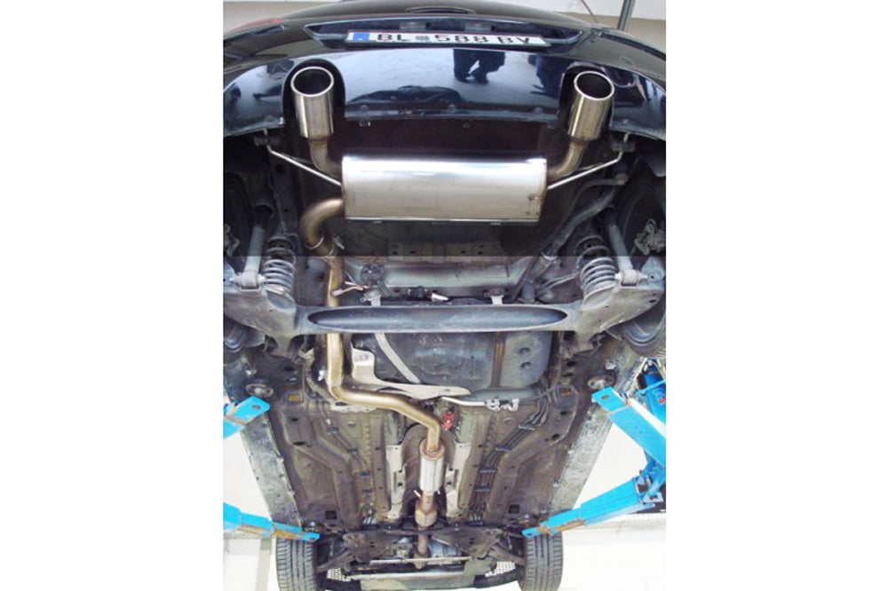 Opel Corsa D Rieger ESD, li./re. je 1x115x85mm Typ 32, Corsa D GSI/OPC 1.6l, 110 kW/141 kW (Turbo-Motoren) links, rechts, 1x115x85mm, für RIEGER-Heckansatz, Edelstahl