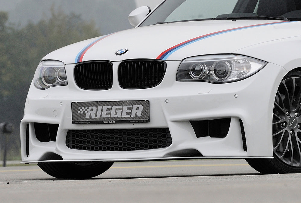 BMW 1er E81 (187/1K2/1K4) Facelift BMW-Niere rechts, Glanzschwarz für Spoilerstoßstange 35030/31/32/33/41/43 rechts, für Spoilerstoßstange