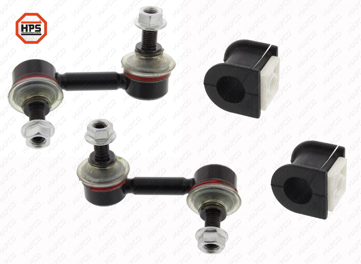 MAPCO Reparatursatz, Stabilisatorlager Satz Vorderachse beidseitig 53561HPS