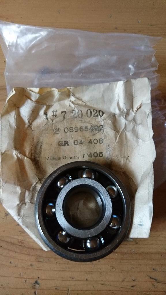 Kadett B Kugellager Neu Original GM