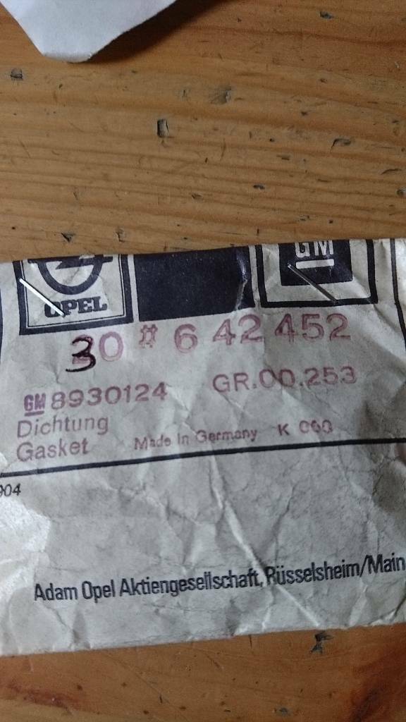 Opel Youngtimer Oldtimer Dichtring Ventilschaft neu