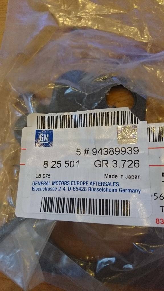 Frontera B Monterey Dichtung Drosselklappe Saugrohr neu GM