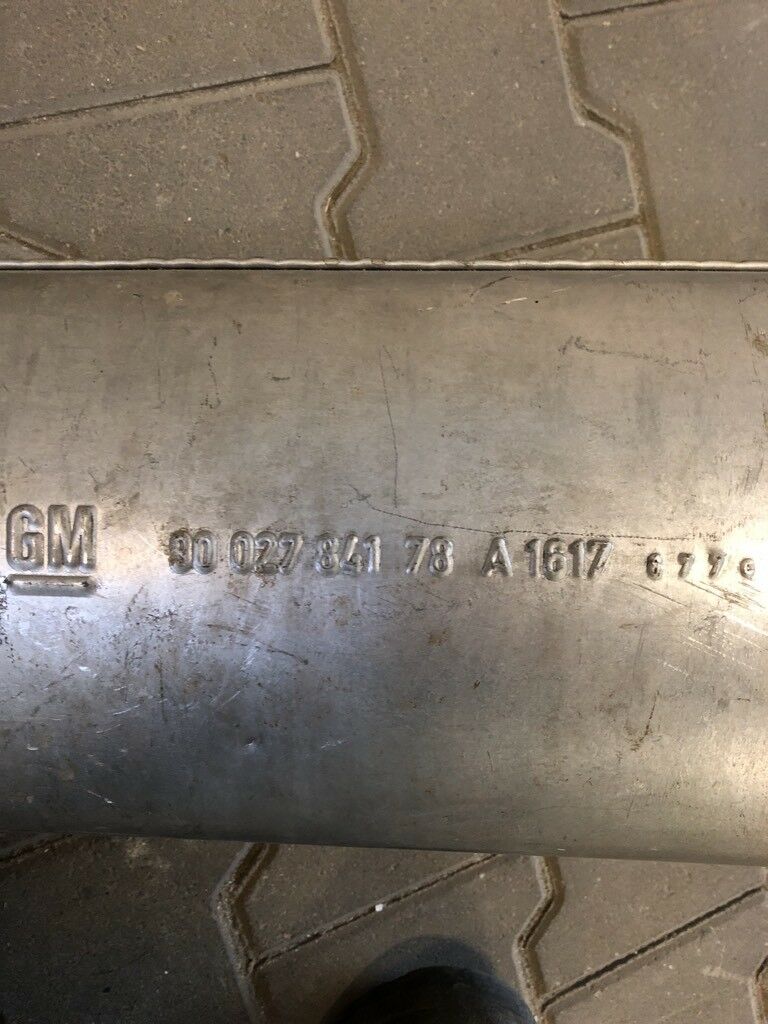 Original GM Opel Rekord E Auspuff NEU