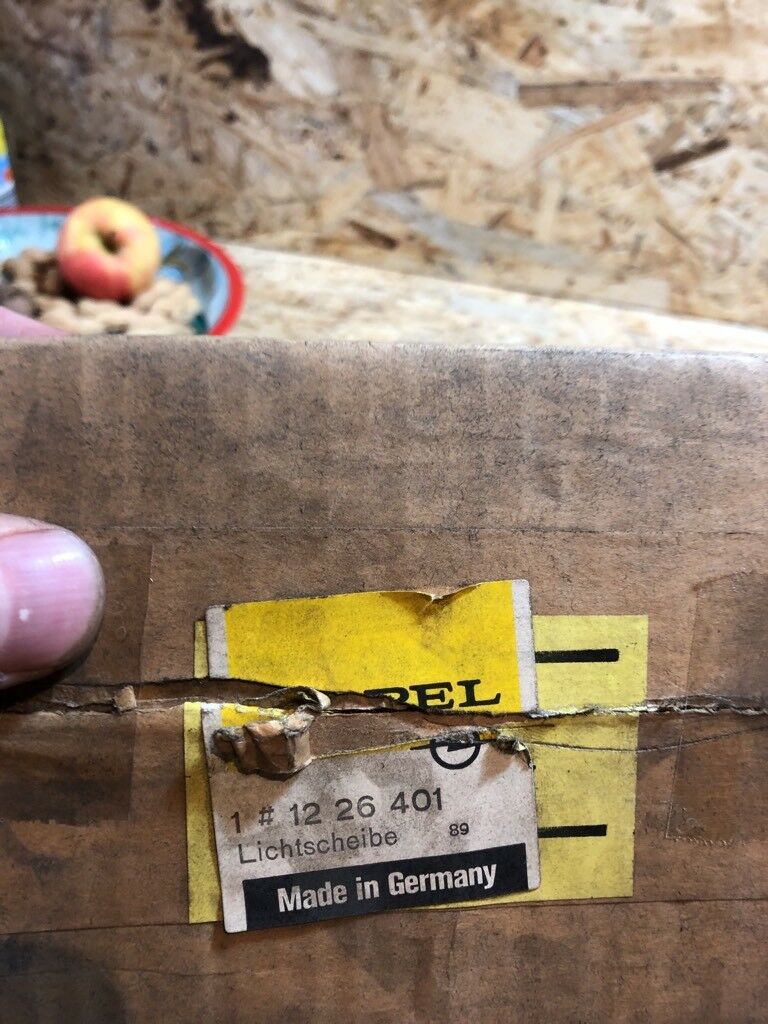 Opel Admiral / Diplomat Licht Scheibe Satz Links und Rechts Neu