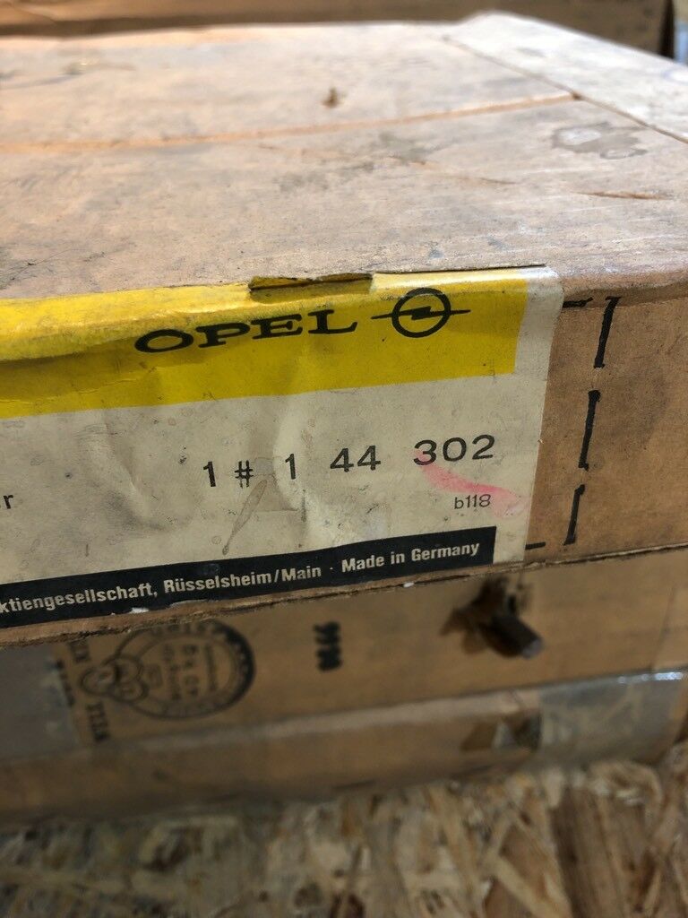 Opel Rekord C / Commodore A Drehfenster Grau Neu Original GM