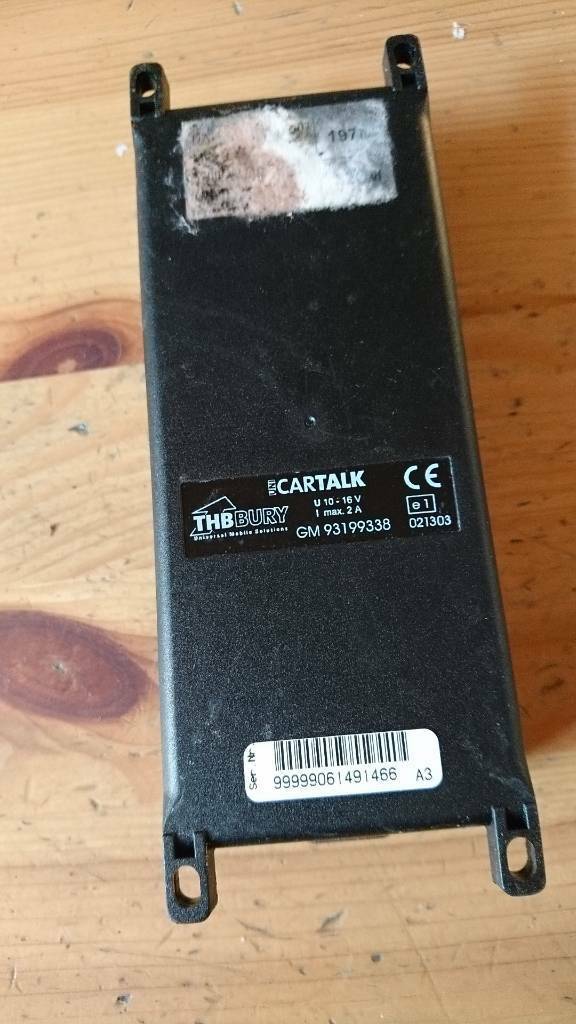 Astra H Corsa D Vectra C Steuergerät Freisprecheinrichtung