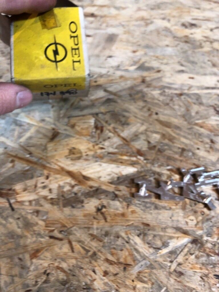 Opel Kapitän Buchstaben Satz Neu Original GM