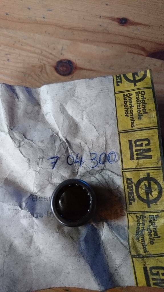 Kadett A B C Nadellager Pilotlager Kupplung neu original GM