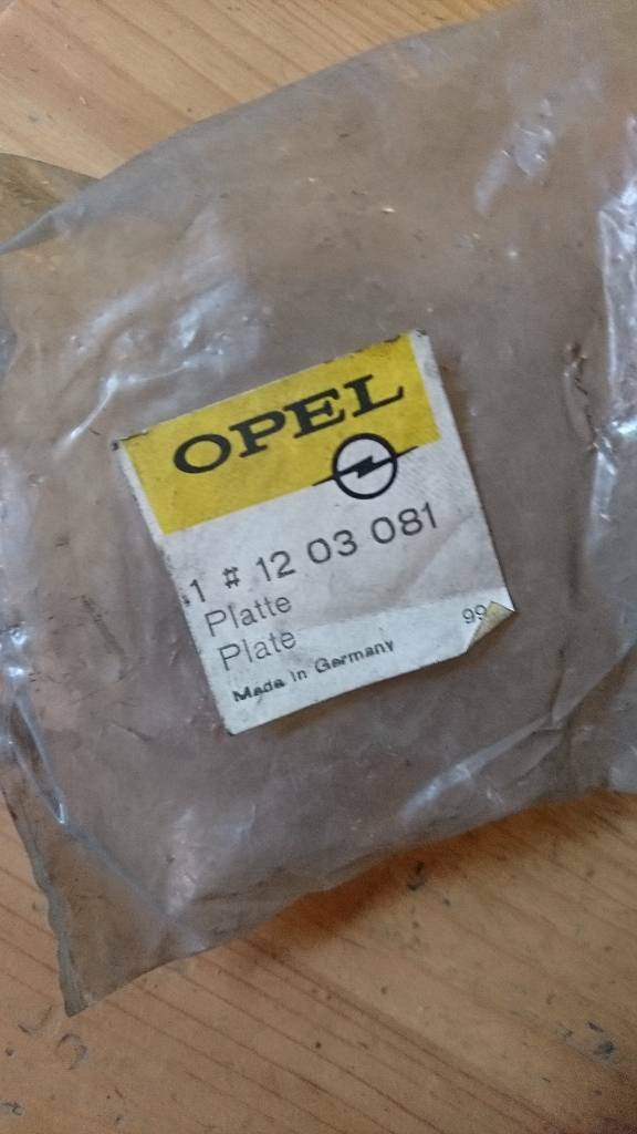 Opel Youngtimer Oldtimer Bosch Halter Platte 1004336005 1203081