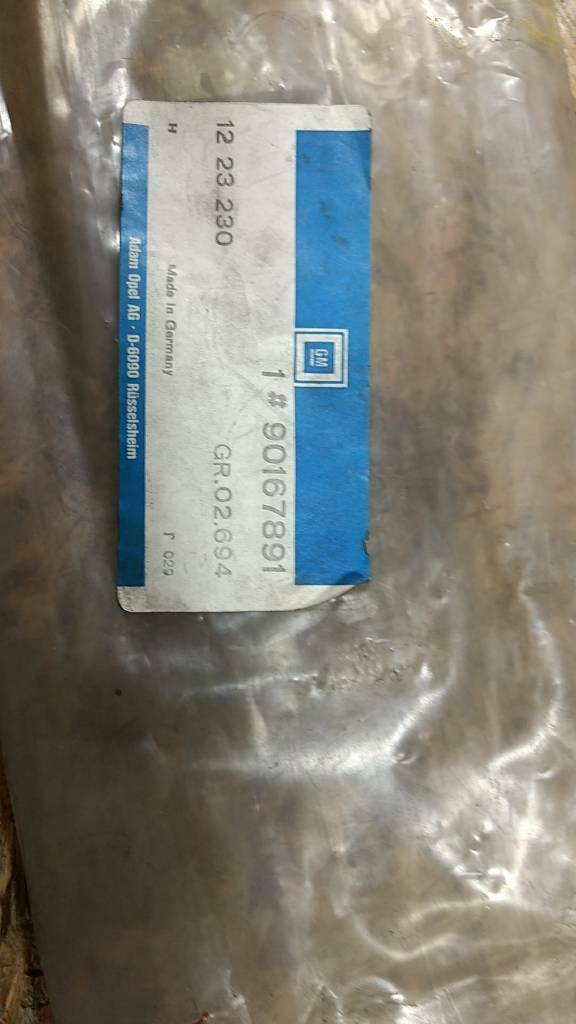 Original GM Opel Rekord E Rückleuchte Kontaktplatte links NEU