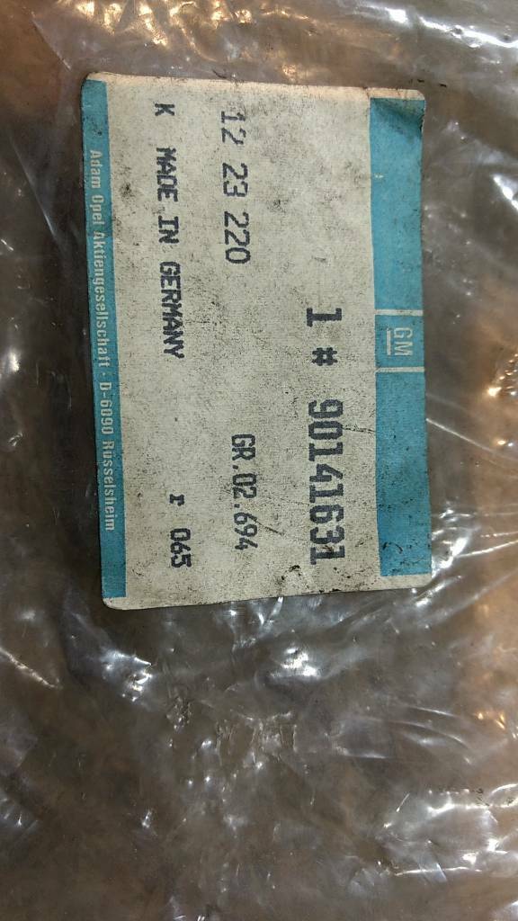 Original GM Opel Ascona C Lampenträger Heck hinten links NEU