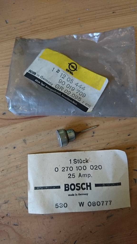 Opel Youngtimer Oldtimer Lichtmaschine Diode neu GM