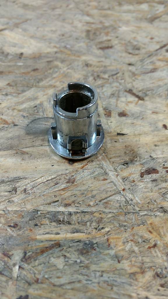 Original GM Opel Monza Senator A Schließzylindergehäuse Chrom NEU