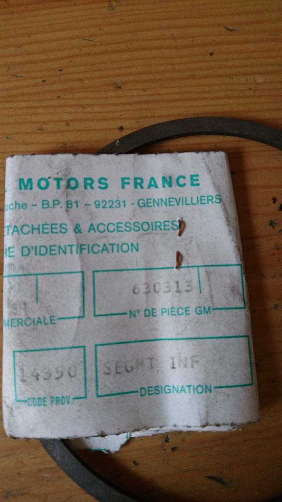 Omega A 3.0 Kolbenring unten Neu Original GM