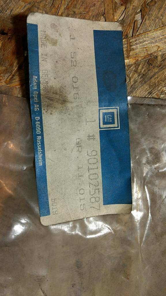 Original GM Opel Oldtimer Dichtung Modell? 90102587 NEU