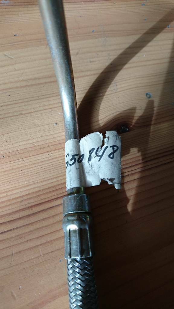 Opel Youngtimer Oldtimer Schlauch Öldruck neu original