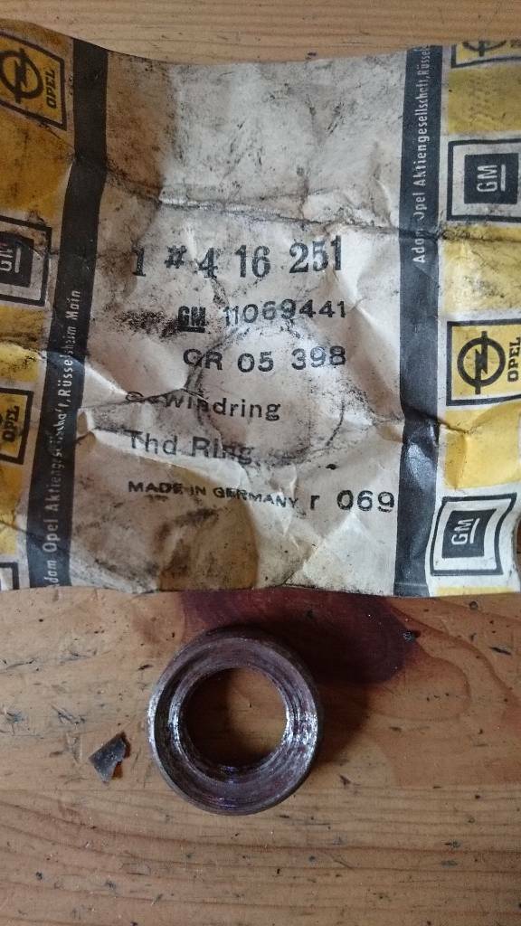 Opel Youngtimer Oldtimer Dichtring neu original GM