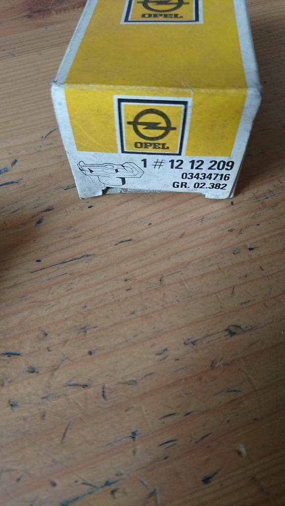 Monza Commodore B C Diplomat Zündverteiler Neu Original Opel