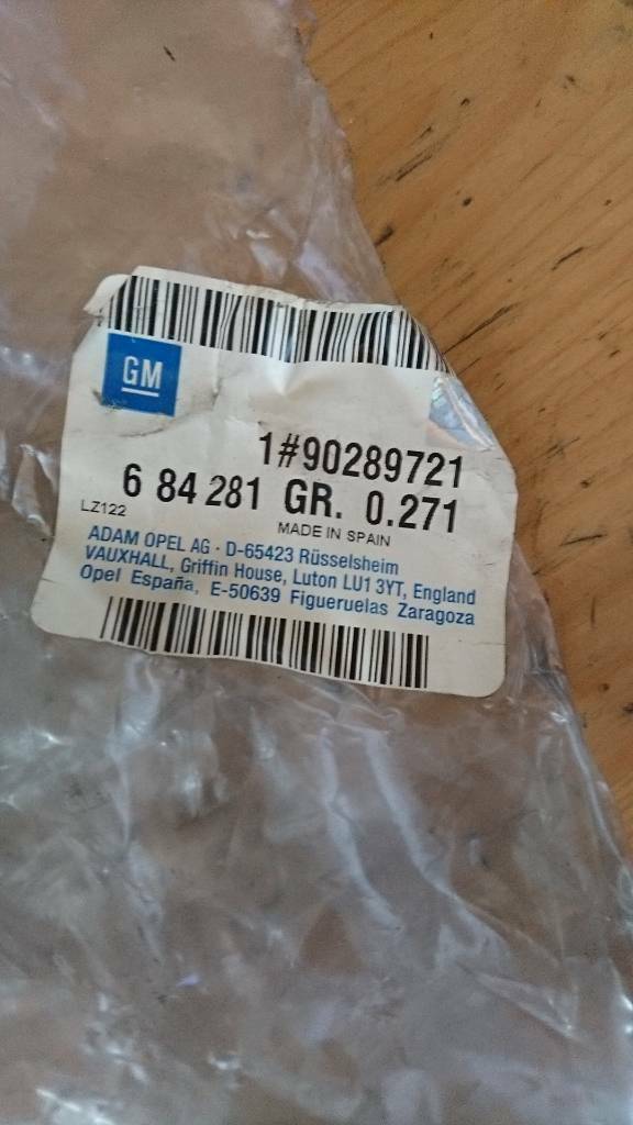 Corsa A 1.5 D Dämpfungsblock vorne rechts Neu Original GM